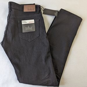 Public record Jeans Big boy black skinny fit size XL (14).